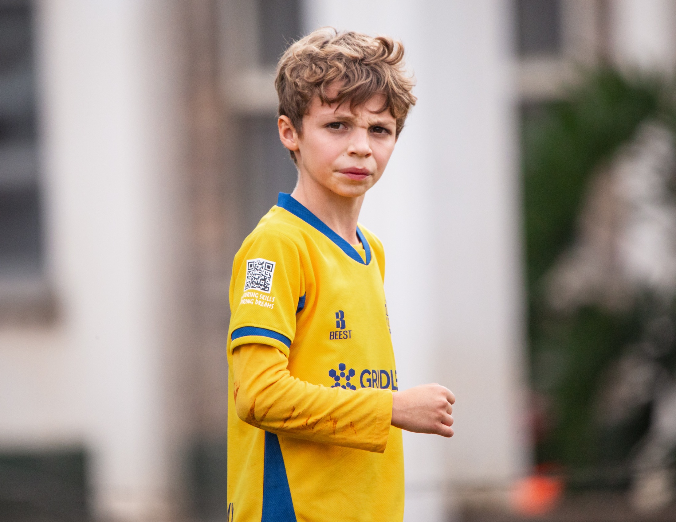 Skillz FC Academy player ready to begin training